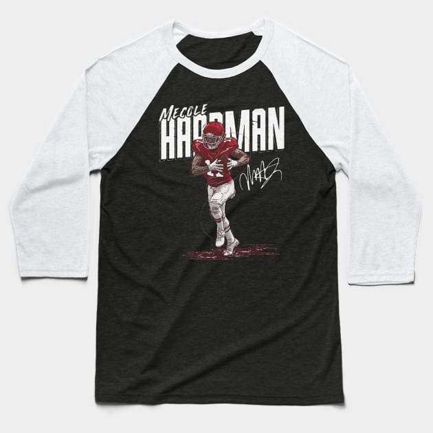 Mecole Hardman Kansas City Chisel Baseball T-Shirt by Buya_Hamkac